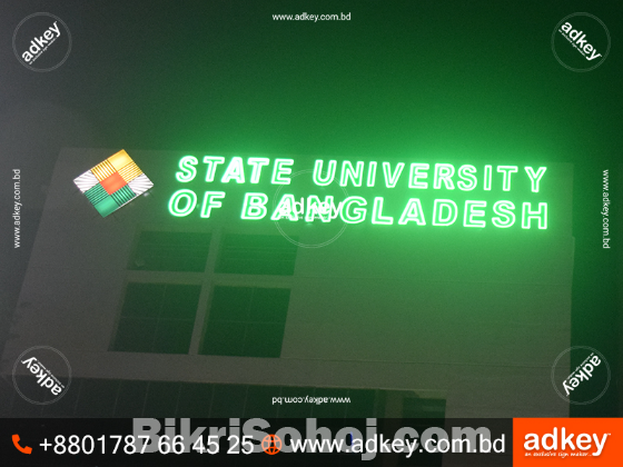 LED Sign Acrylic Top Letter LED Light Box in BD